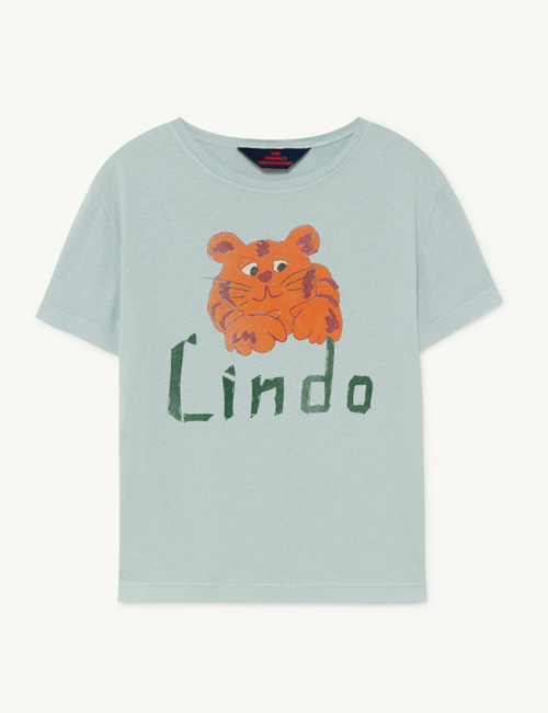 [T.A.O]  ROOSTER KIDS+ T-SHIRT _ Blue Lindo