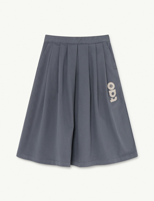 [T.A.O]  Grey TAO Cat Kids Skirt