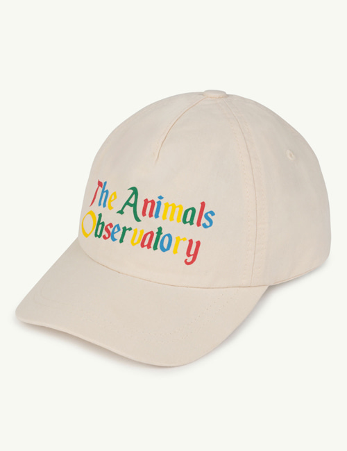 [T.A.O]  White The Animals Hamster Kids Cap