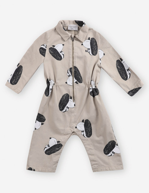 [BOBO CHOSES]  Doggie All Over woven overall[6-12m]