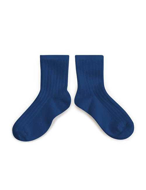 [COLLEGIEN] Ribbed Ankle Socks (N0.615)[24/27, 28/31, 32/35]