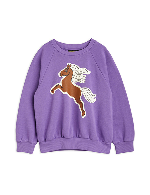 [MINI RODINI] Horses sp sweatshirt [ 128/134]