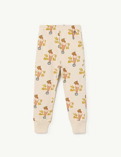 [The Animals Observatory] DROMEDARY KIDS PANTS _ White_Ice Creams [3Y,12Y]
