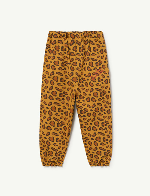 [The Animals Observatory] ELEPHANT KIDS PANTS _  Yellow_Leopard [  8Y, 10Y, 12Y]