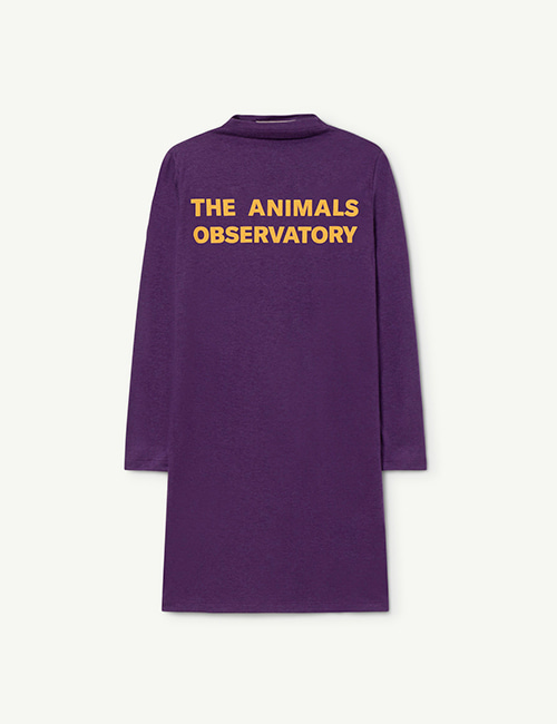 [The Animals Observatory] DRAGON KIDS DRESS _ Purple