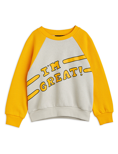 [MINI RODINI] I am great SP sweatshirt _ Orange [92/98]