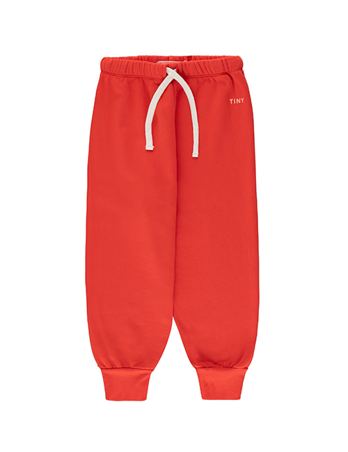 [TINY COTTONS] TINY SWEATPANT _ deep red[3Y, 4Y]