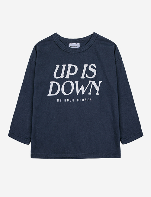 [BOBO CHOSES]Up Is Down long sleeve T-shirt