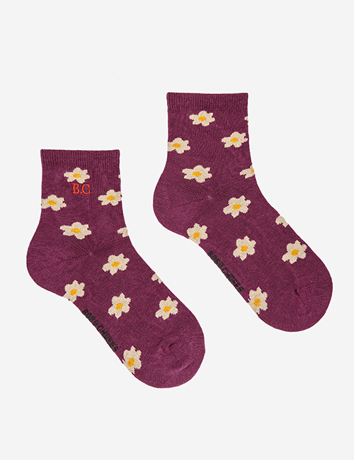 [BOBO CHOSES]Little Flower short socks [ 23-25, 35-37]