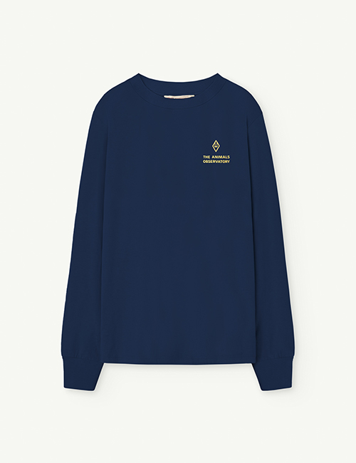 [The Animals Observatory]  ARIES KIDS T-SHIRT Navy [2Y, 3Y]