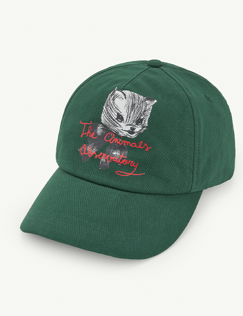 [The Animals Observatory]  HAMSTER KIDS CAP Green