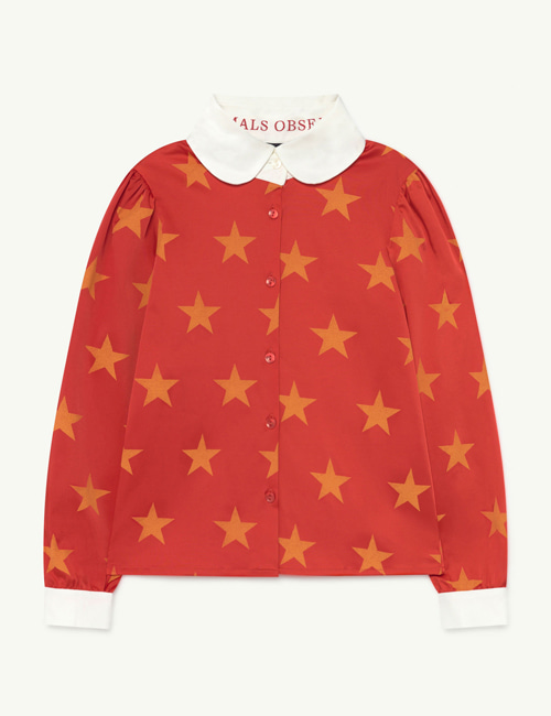 [T.A.O] CANARY KIDS SHIRT RED STARS
