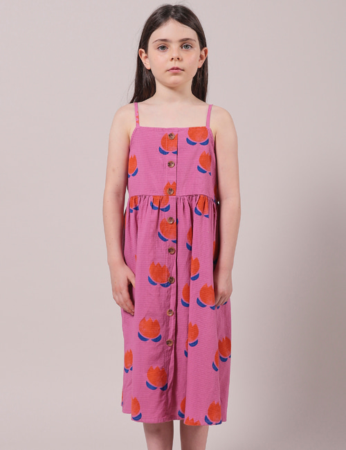[BOBO CHOSES]  Chocolate Flowers All Over Woven Dress