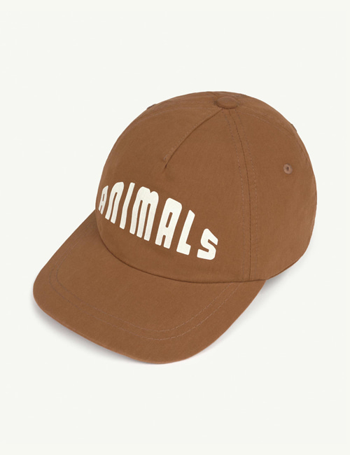[T.A.O]  HAMSTER KIDS CAP _ Brown Animals