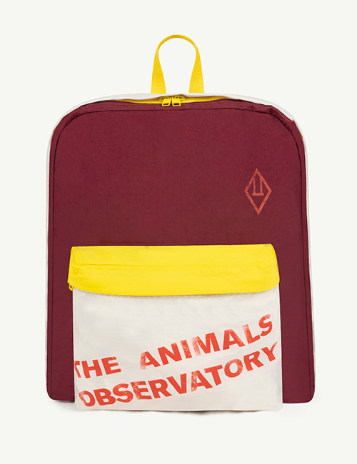 [T.A.O]  BACK PACK ONESIZE BAG _ Maroon The Animals