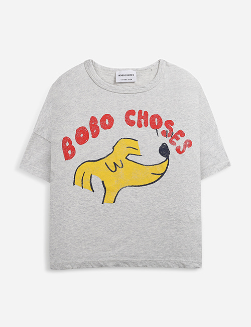 [BOBO CHOSES]  Sniffy Dog short sleeve T-shirt