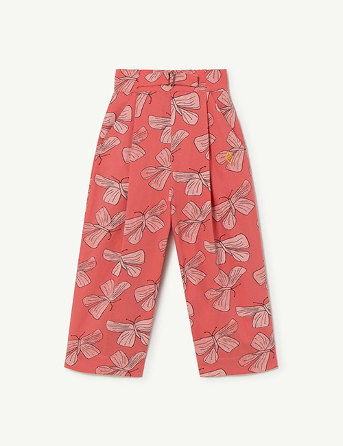 [The Animals Observatory] ANTELOPE KIDS PANTS _ Pink_Butterfly [3Y, 4Y,  8Y, 10Y]
