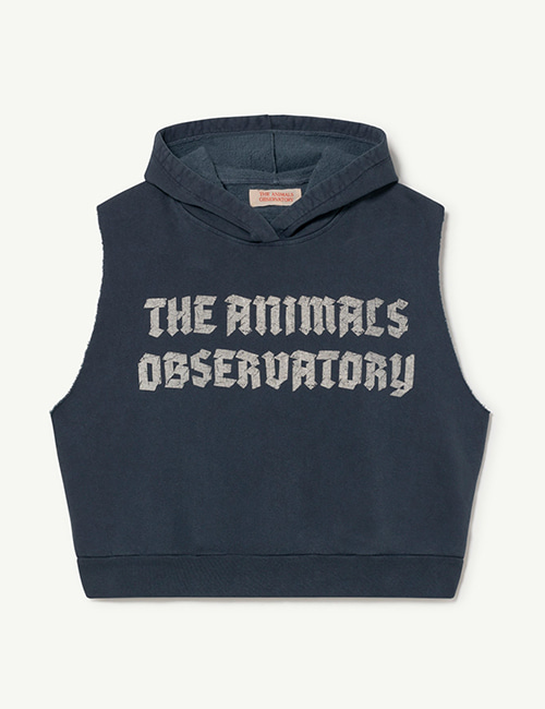 [The Animals Observatory] WHALE KIDS SWEATSHIRT _ Deep Blue