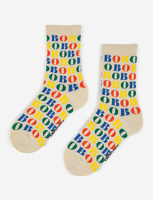 [BOBO CHOSES]  Multicolor Bobo Choses long socks