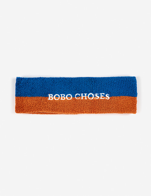 [BOBO CHOSES] Bobo Choses blue towel headband