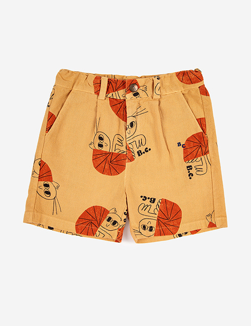 [BOBO CHOSES] Hermit Crab all over woven bermuda shorts [10-11y]