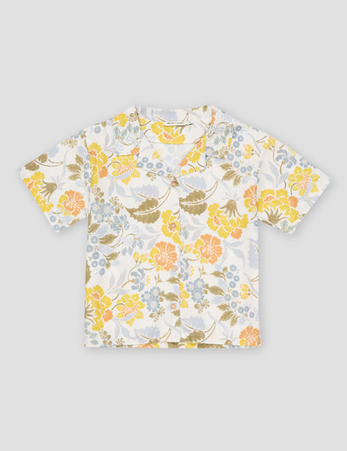 [THE NEW SOCIETY]  Gianni Shirt _ Gianni Flower Print [ 8Y, 10Y]