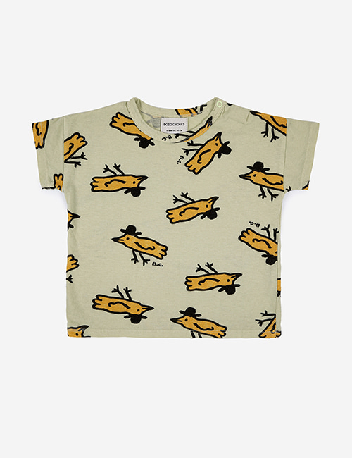 [BOBO CHOSES] Mr Birdie all over T-shirt