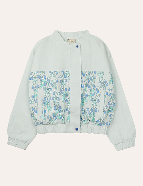 [THE CAMPAMENTO] BLUE FLOWERS JACKET [7/8Y]