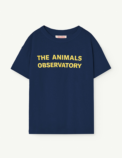 [The Animals Observatory]  ORION KIDS T-SHIRT Navy
