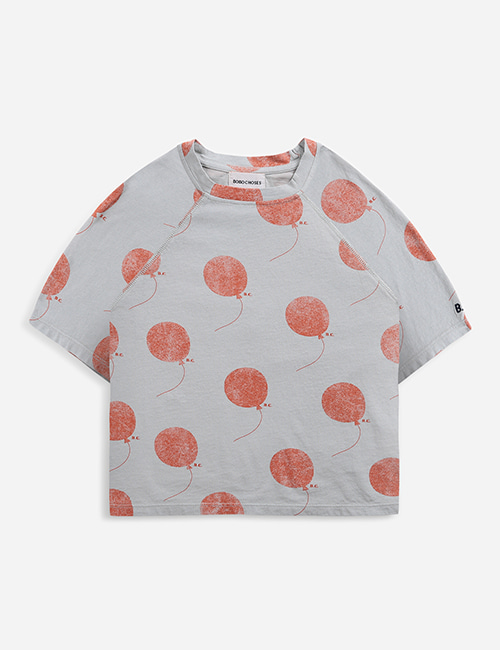 [BOBO CHOSES]  Balloon all over 3/4 sleeve T-shirt