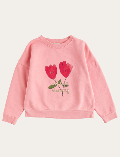 [THE CAMPAMENTO]  Flowers Sweatshirt[3Y]