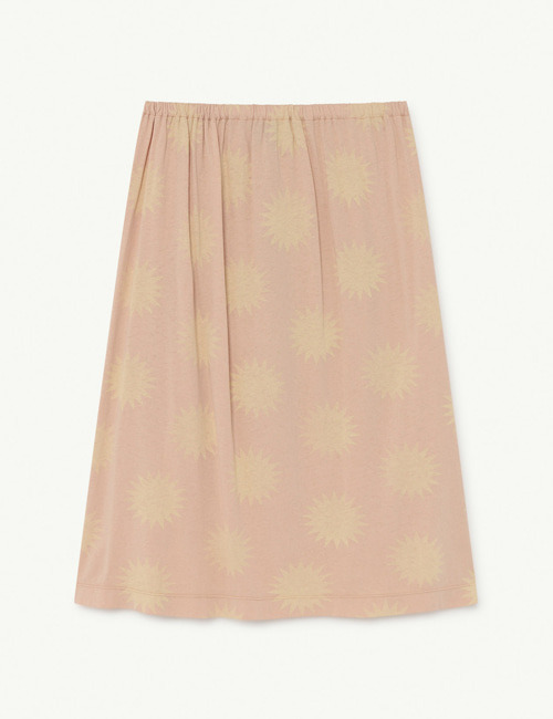 [T.A.O]  Soft Pink Suns Ladybug Kids Skirt