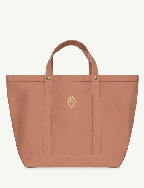 [T.A.O]  Soft Brown Logo Picnic Bag Onesize Bag