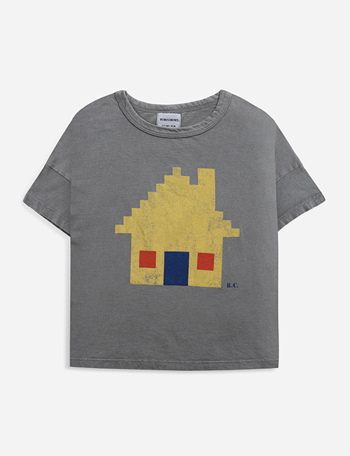 [BOBO CHOSES]  Brick House short sleeve T-shirt [2-3y, 4-5y, 6-7y, 8-9y, 10-11y]