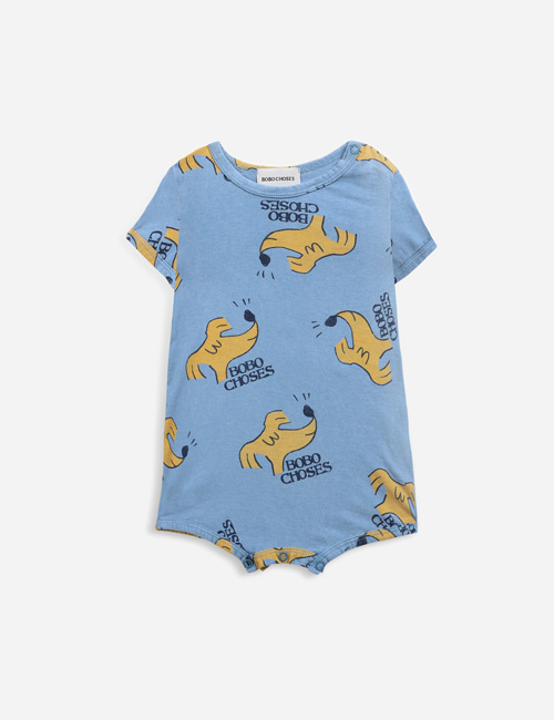 [BOBO CHOSES] Sniffy Dog all over playsuit [6-12M, 12-18m, 18-24m, 24-36m]