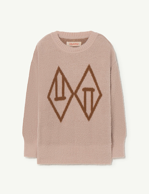 [The Animals Observatory] GRAPHIC BULL KIDS+ SWEATER _ Beige [4Y, 10Y, 12Y]