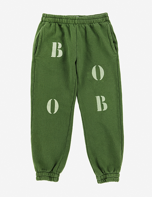 [BOBO CHOSES]  Bobo White jogging pants[ 2-3y, 6-7y,12-13y]