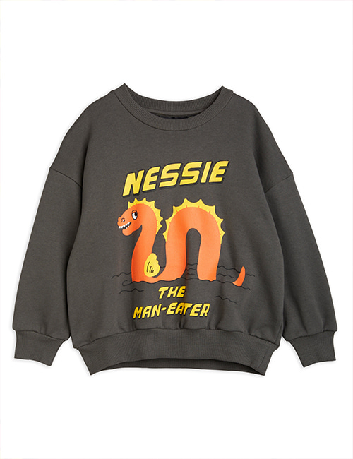 [MINI RODINI]  Nessie sp sweatshirt _ Black [104/110, 116/122, 128/134, 140/146]