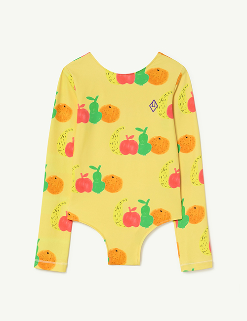 [The Animals Observatory]  Yellow Fruits Clownfish Swimsuit [ 3Y, 4Y]