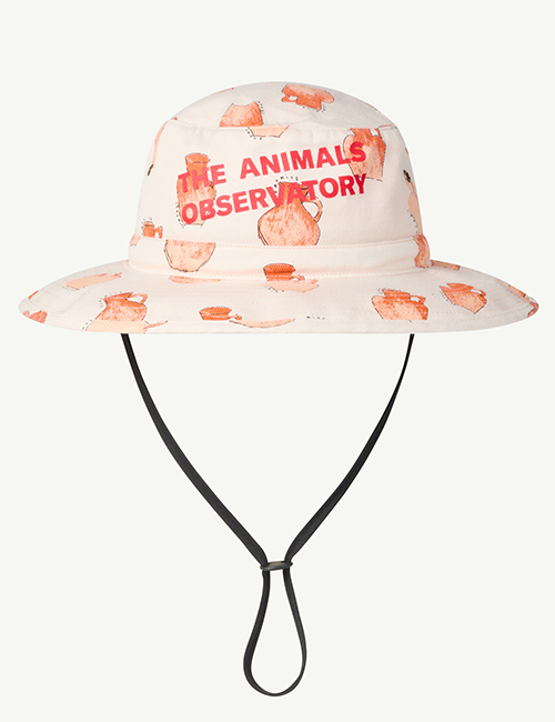 [The Animals Observatory]  TUNA ONESIZE CAP  White