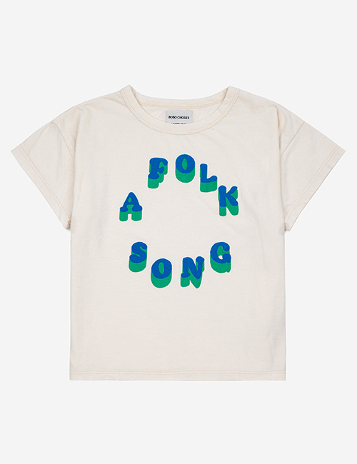 [BOBO CHOSES] A Folk Song T-shirt  [12-13Y]