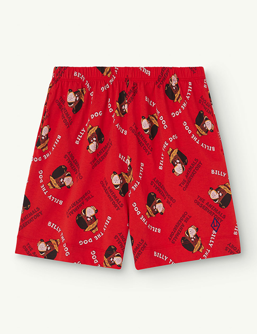 [The Animals Observatory]  MOLE KIDS PANTS Red [10Y, 12Y]