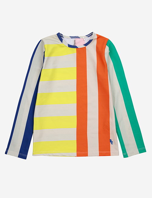[BOBO CHOSES]Multicolor Stripes swim T-shirt  [2-3Y, 4-5Y, 8-9Y, 10-11Y, 12-13Y]