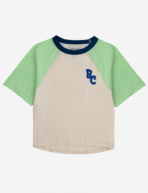 [BOBO CHOSES]BC Color Block raglan sleeves T-shirt  [2-3Y, 4-5Y,  12-13Y]