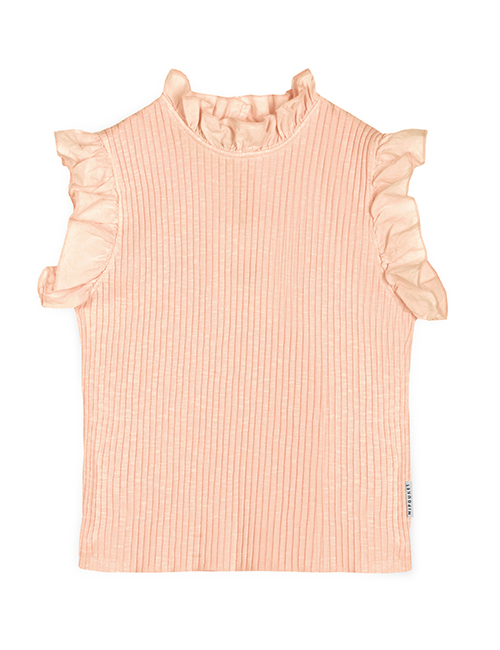 [MIPOUNET] CHARLOTTE JERSEY TOP _ SALMON[ 3Y, 4Y, 10Y]