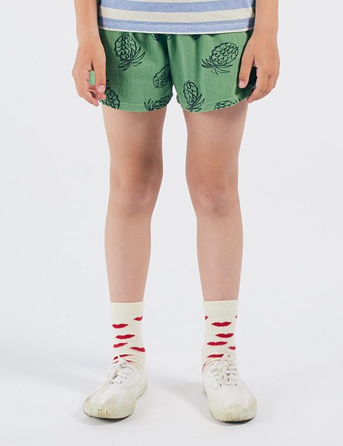 [BOBO CHOSES] All Over Pineapple Jersey Shorts [8-9y]