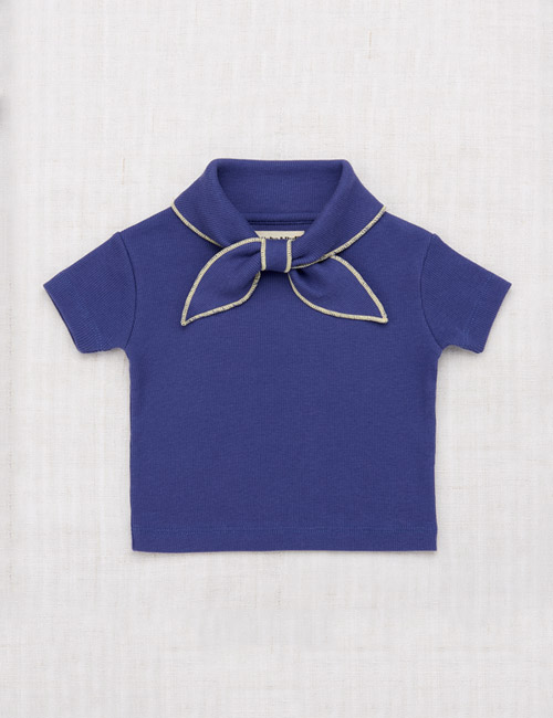 [MISHA AND PUFF]Ribbed Scout Tee - Blue Violet