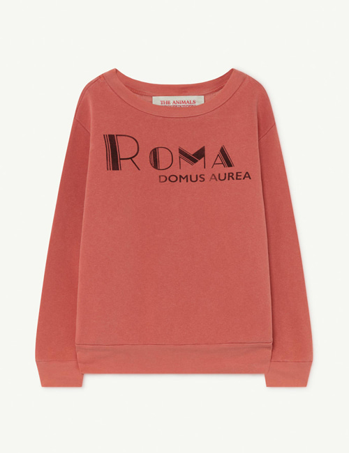 [T.A.O]  Red Roma Bear Kids+ Sweatshirt