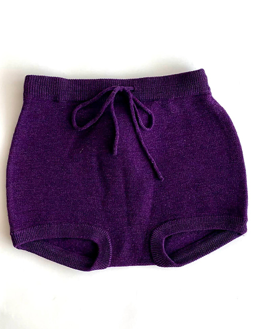 [MES KIDS DES FLEURS]shorts with pompom _ Purple