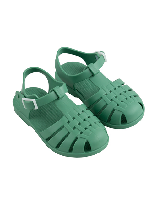 [TINY COTTONS]  JELLY SANDALS _ soft green
